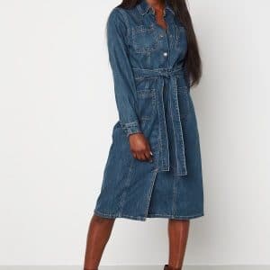 Happy Holly Ember denim dress Medium denim 44/46