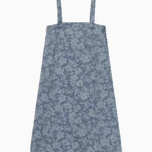Enbullet SL Dress - Denim Flower - Envii - Mønstret L