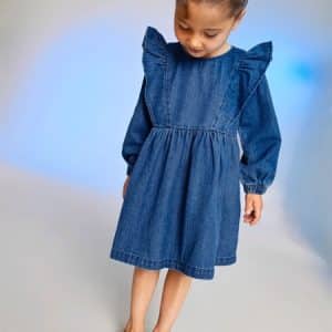 NAME IT Denim Kjole Famy Dark Blue