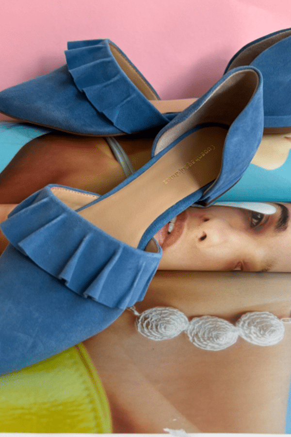 Copenhagen Shoes New Romance 23 Cs7298 0220, Farve: Denim, Størrelse: 38, Dame