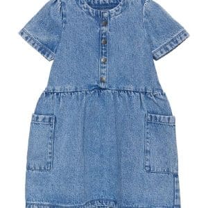 En Fant Kjole - Light Blue Denim - 10 år (140) - En Fant Kjole