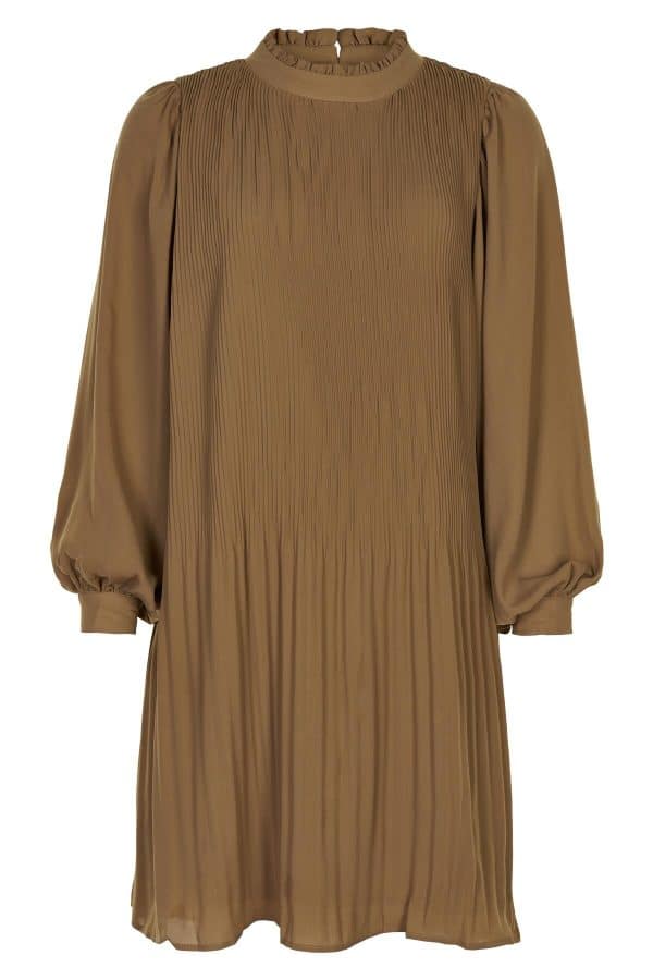 My Essential Wardrobe Mwadele Kjole, Farve: Brun, Størrelse: 34, Dame
