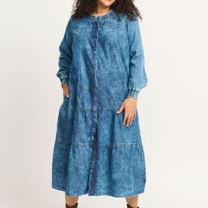 Adia - Kjole - Metta - Dark Blue Denim