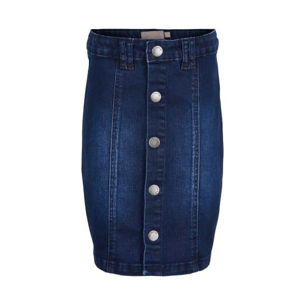 Creamie - Skirt Denim (821793) - Dark Blue Denim