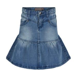 Creamie - Denim Skirt (821703) - Light Blue Denim - 122