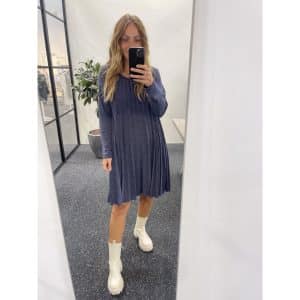 Marta du Chateau dame kjole 71653 - Denim Blue