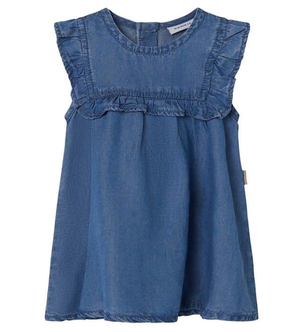 Name It Kjole - NbfTrine - Medium Blue Denim