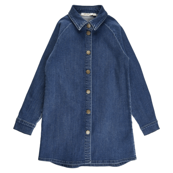 Soft Gallery - Frederique Denim Shirt Dress - Blue Denim - 104