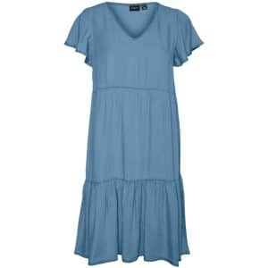 VERO MODA dame kjole VMHARPER - Medium blue denim
