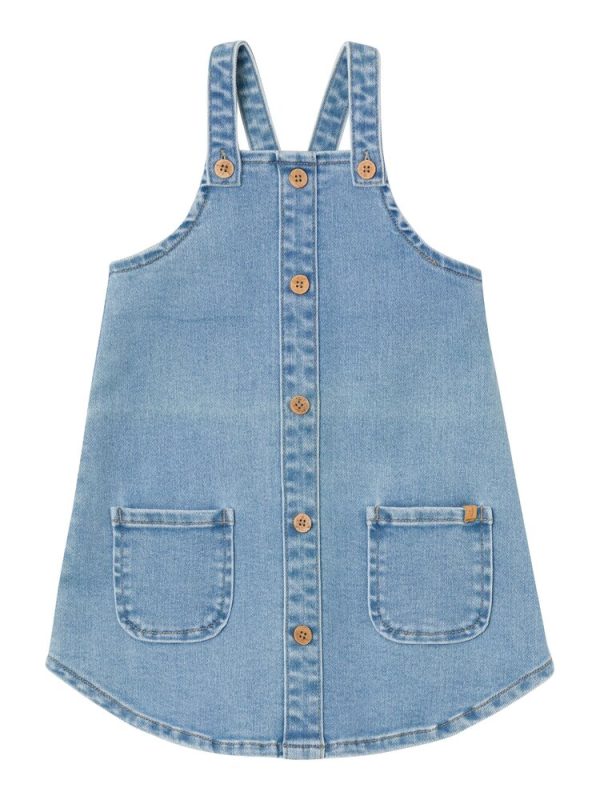 Etems kjole - medium blue denim - 122