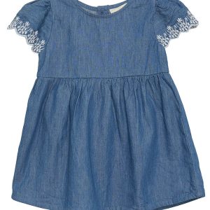 En Fant Kjole - Chambray - Blue Denim