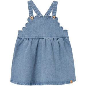 Lil'Atelier Medium Blue Denim Okaja Denim Skirtall - Str. 74