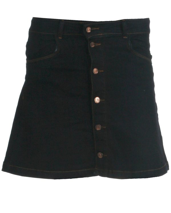 Cost:bart denim skirt, Gene, mørkeblå denim - 176 - W29