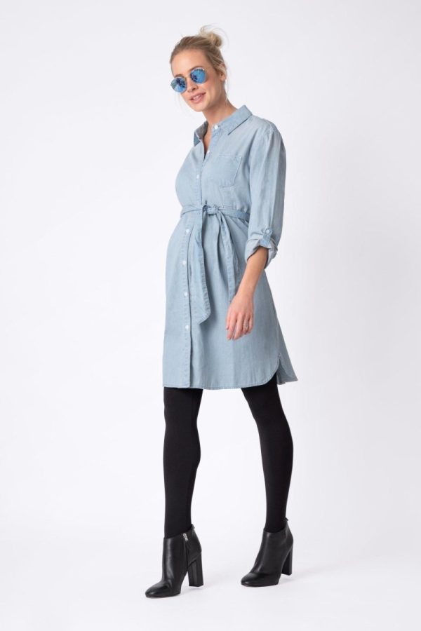 Seraphine Justine denim kjole til gravide - Seraphine - Dress - Buump