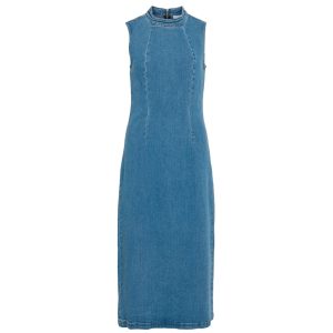 VILA dame kjole VIWINONA - Medium blue denim