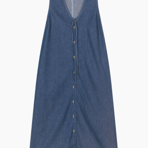 Air Denim Pauline Dress - Dark Blue Denim - Mads Nørgaard - Blå XS