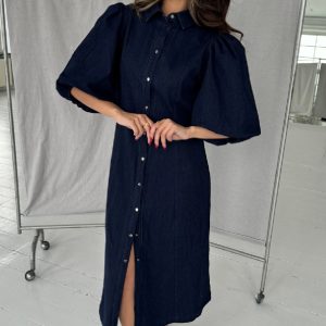 Continue Kjole - Martilda - Denim