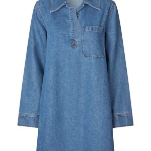 Global Funk - Kjole - Fialeo-G - Mid Vintage Blue