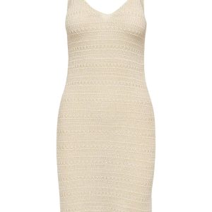 JDY - Kjole - Tropica S/L V-Neck Dress - Birch