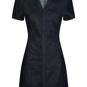 Neo Noir - Kjole - Abel Denim Dress - Dark Blue
