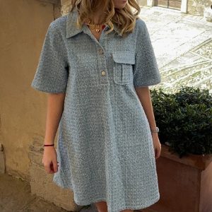 Noella Kjole - Jozie - Light Blue Wash
