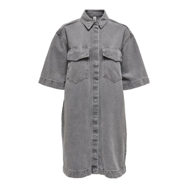 ONLY dame kjole ONLSOPHIE - Medium Grey Denim