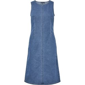 PIECES dame kjole PCTIFFANY - Medium blue denim