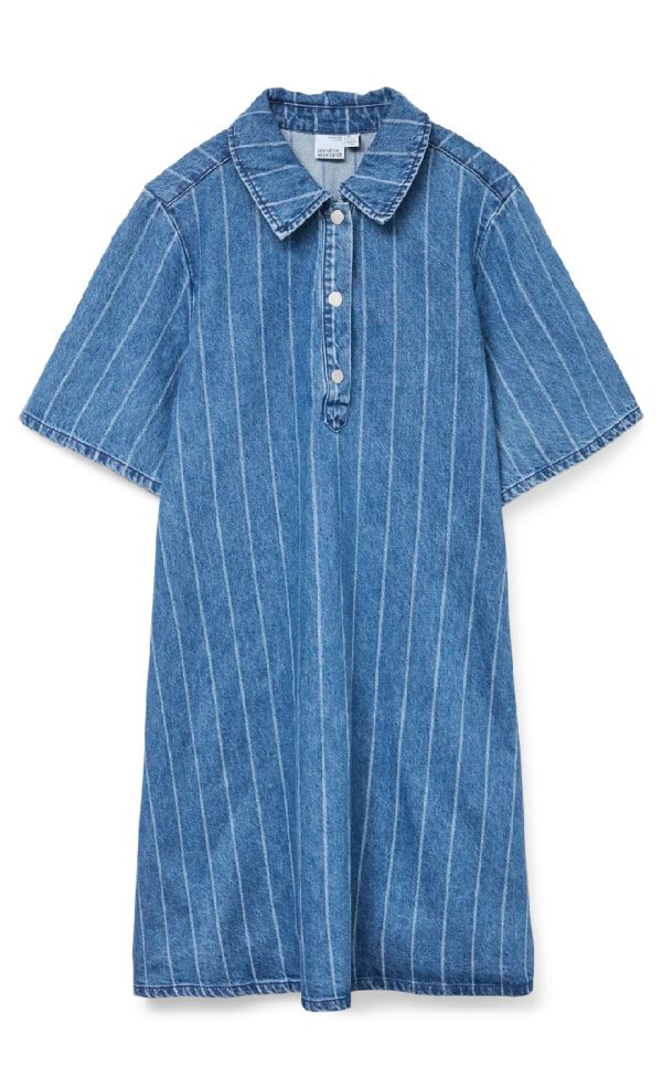 Vero Moda Kjole - Ocean - Medium Blue Denim
