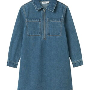 Name It Kjole - Denim - NkfAstrid - Medium Blue Denim