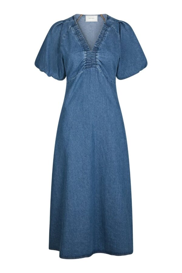 Neo Noir - Kjole - Illana Denim Dress - Blue (Levering slut juli)