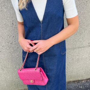 Nümph Kjole - Gigi - Dark Blue Denim