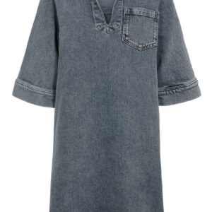 Nümph - Kjole - NU Toronto Dress - Med. Blue Washed Denim
