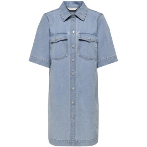 ONLY dame kjole ONLBELLE - Light Blue Denim
