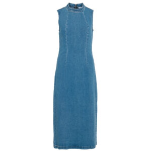 VILA dame kjole VIWINONA - Medium blue denim