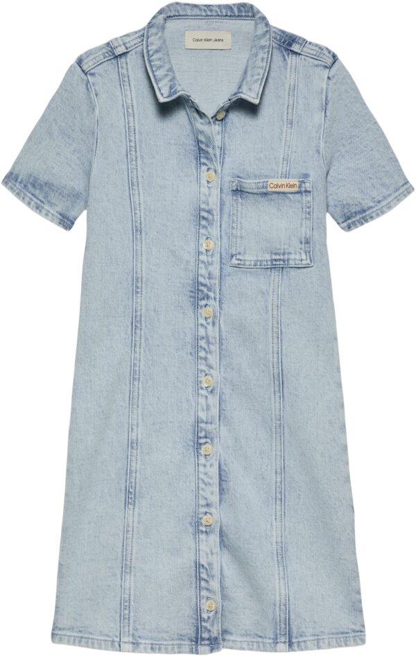 Denim Dress Clean SKY Blue