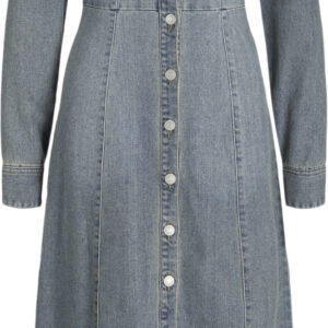 Jxastra Long Waist Denim Dress DNM