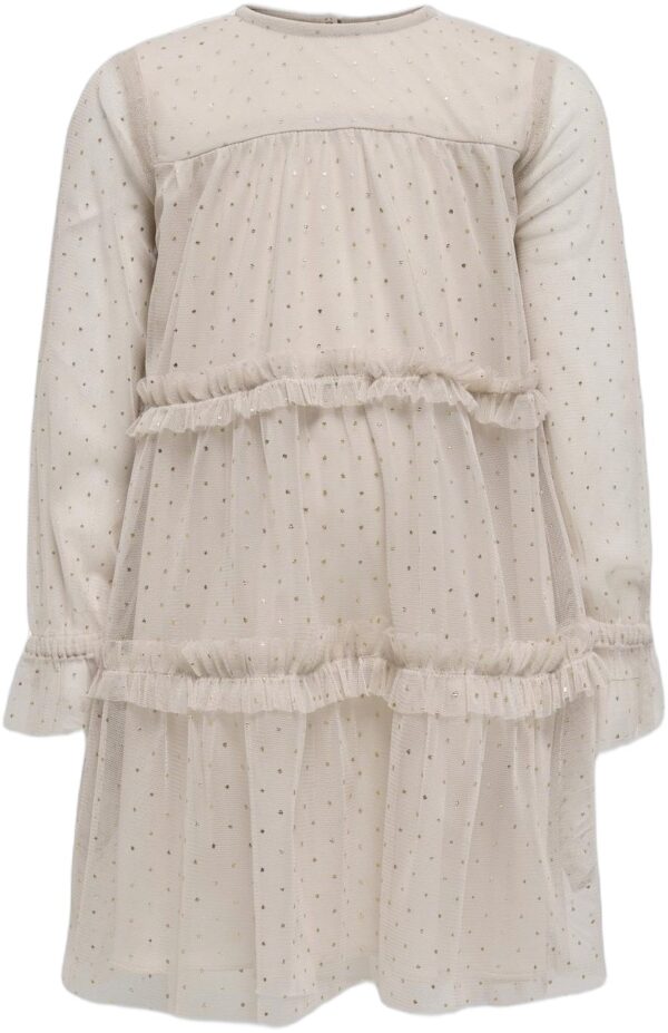 Kmgadaline Gold DOT Dress JRS