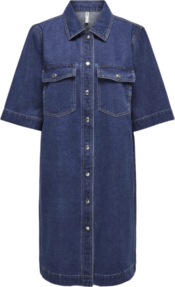 Onlbelle S/S Button Dress DNM GUA N