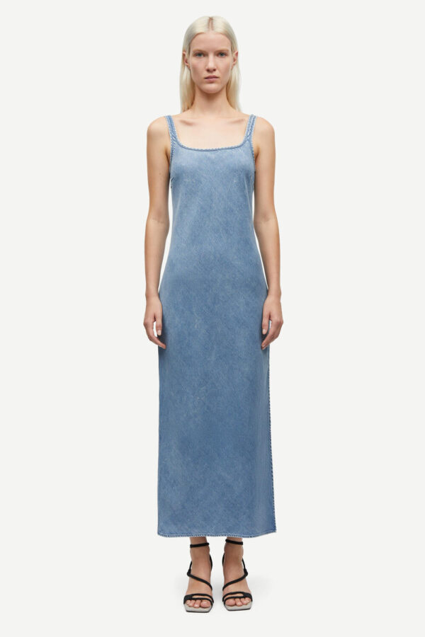 Sasunna kjole - Denim Blue