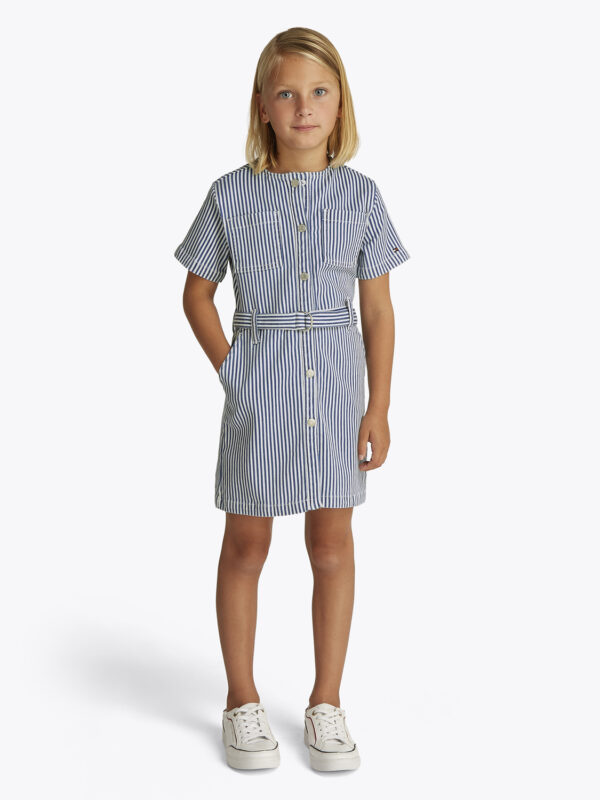 Striped Denim Dress SS