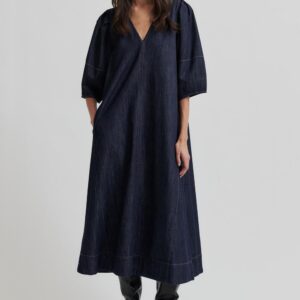 Dera denimkjole - Dark blue denim