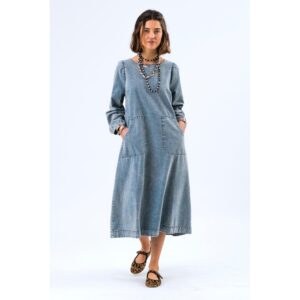 Lucasll Midi Dress LS