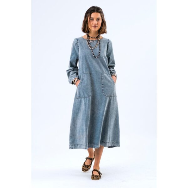 Lucasll Midi Dress LS