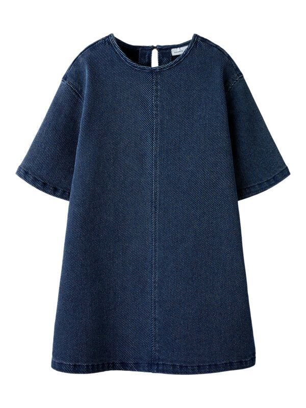 NAME IT Denim Kjole Sof Dark Blue Denim