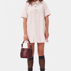 Overdyed Denim Mini Dress