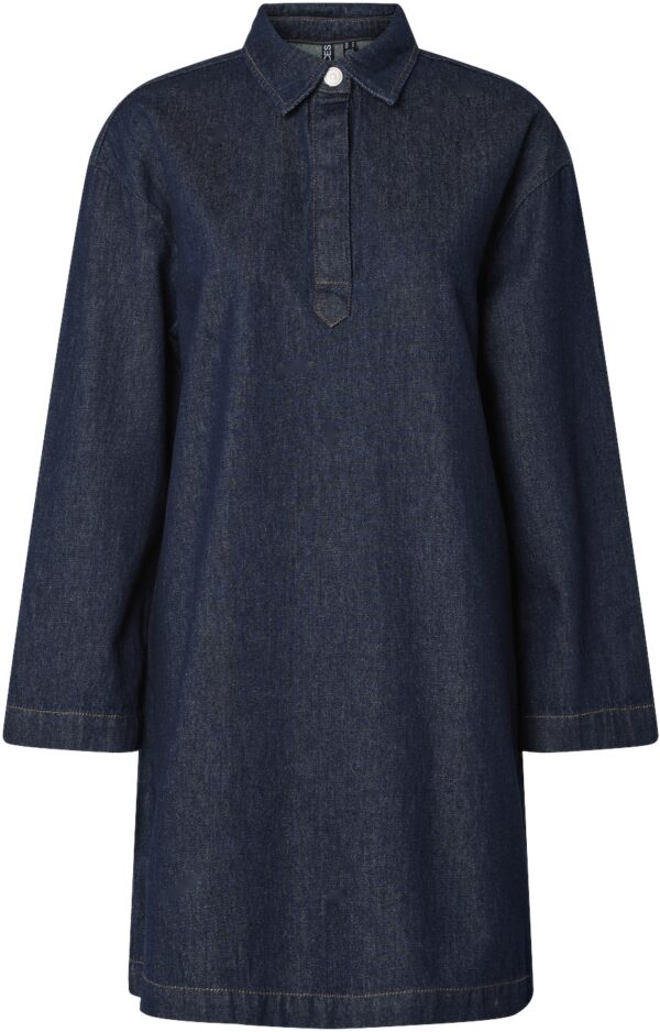Pckenya LS Ashape Denim Dress Noos