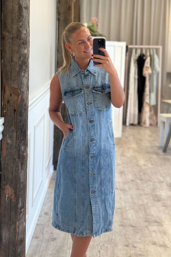 Sisters Point - Kjole - Faisa-DR - M. Denim Wash