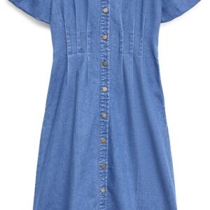 Vmcassidy Denim 7/8 Dress EXP