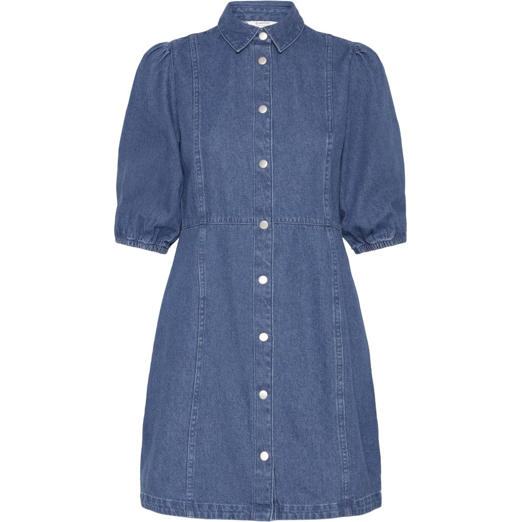 B.YOUNG dame kjole BYKAPUCA - Mid Blue Denim