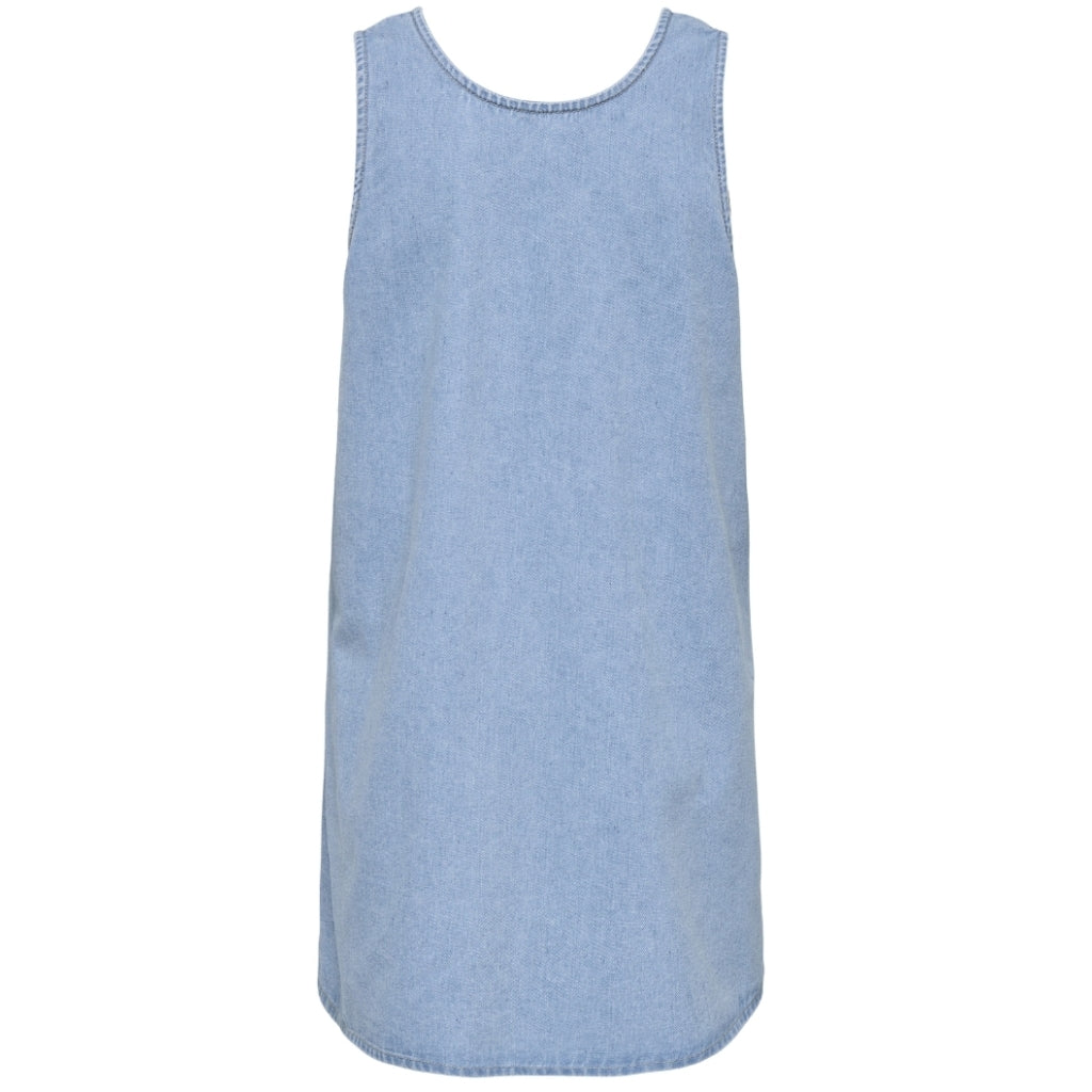 ONLY dame kjole ONLANNIE - Light Blue Denim